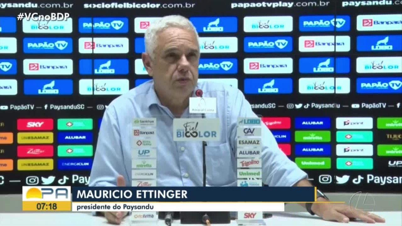 Presidente do Paysandu faz uma avaliação da Série C e visando a Copa Verde