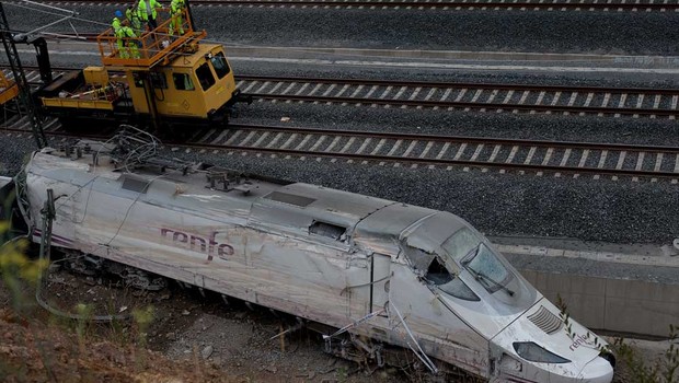 Acidente de trem na Espanha: 79 mortos e dezenas de feridos (Foto: Getty Images)
