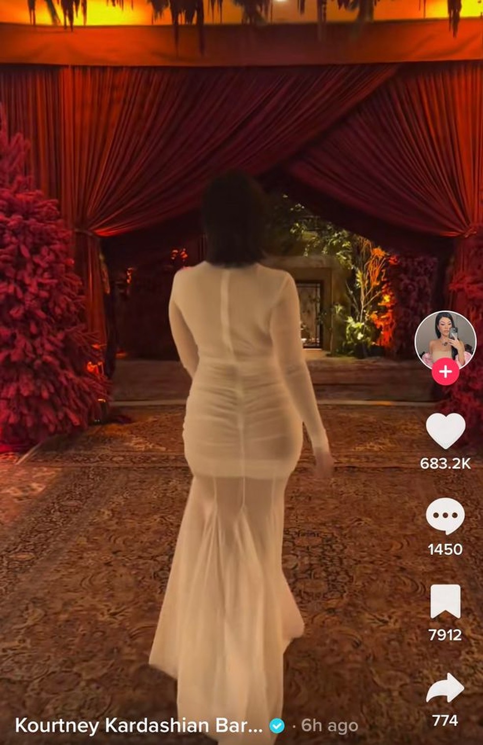 O Natal da família Kardashian — Foto: Reprodução/Instagram