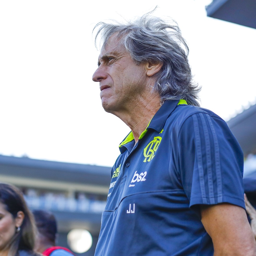 jorge jesus flamengo santos — Foto: Ricardo Moreira/BP Filmes