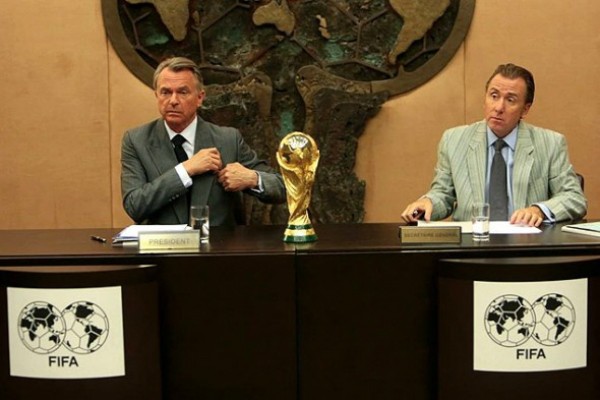 'United Nations': Sam Neill como João Havelange e Tim Roth no papel de Joseph Blatter (Foto: Divulgação)