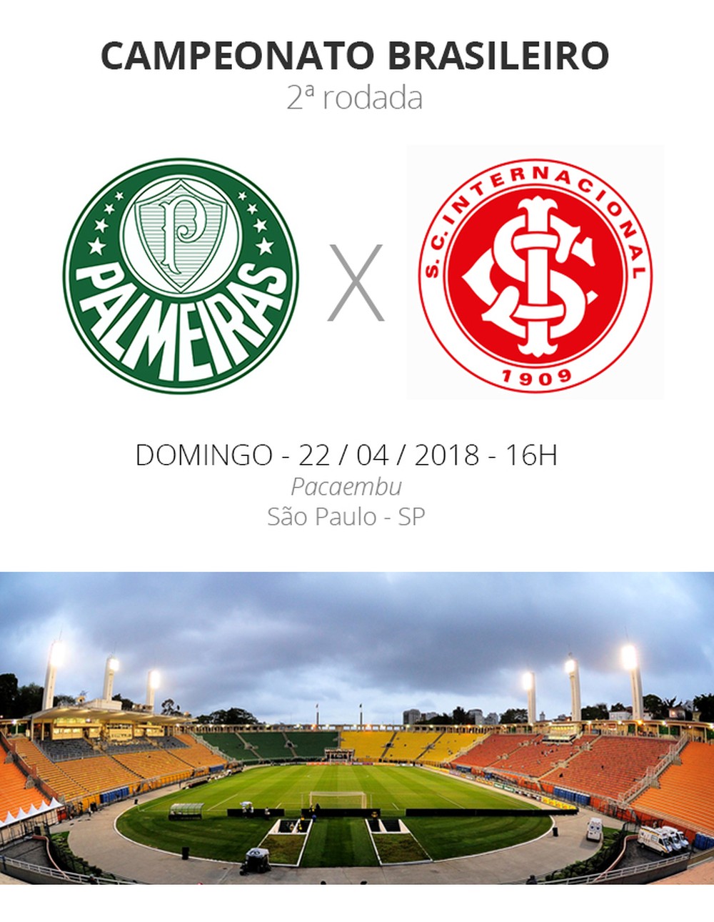 COMENTE AQUI e deixe seu palpite: Rodada #2: tudo o que você precisa saber sobre Palmeiras x Inter