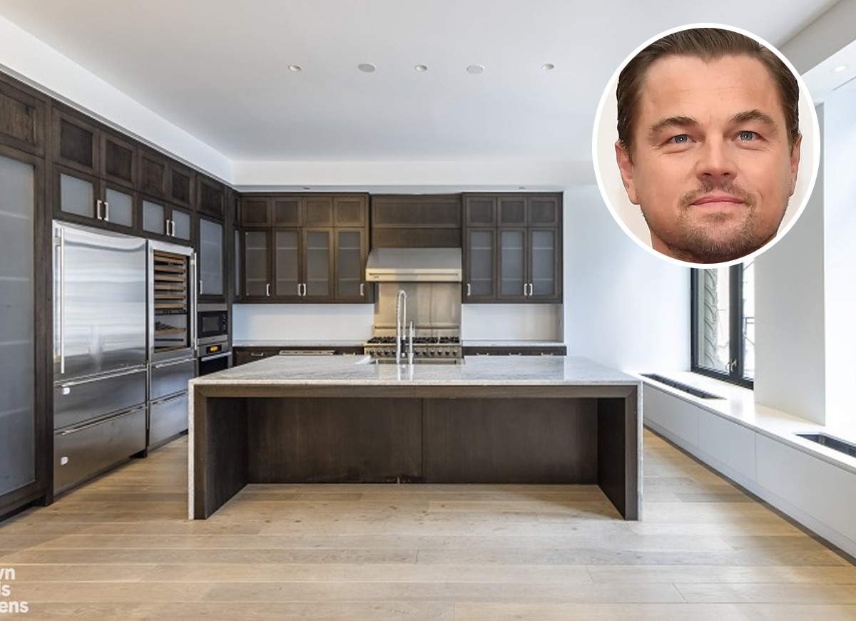 Leonardo DiCaprio coloca apartamento de luxo à venda por US $ 8,5 milhões em Nova York (Foto: Brown Harris Stevens e Getty Images)