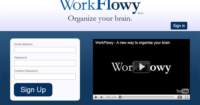 workflowy review