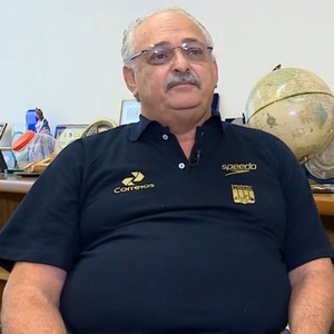 Ricardo de Moura, Superintendente técnico da Confederação Brasileira de Desportos Aquáticos (Foto: Reprodução SporTV) Ricardo de Moura, Superintendente técnico da Confederação Brasileira de Desportos Aquáticos (Foto: Reprodução SporTV)