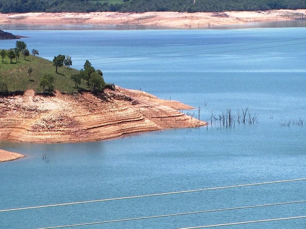 Lago de Furnas em Capitólio — Foto: Reprodução/TV Integração