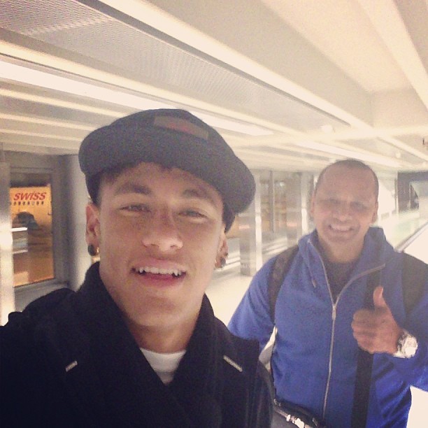 Neymar ao lado do pai (Foto: Reprodução/Instagram)