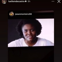 Atuação de Luellem de Castro é aclamada nas redes sociais — Foto: Reprodução/Instagram