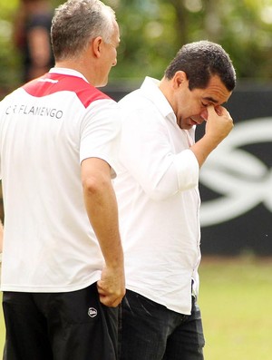 dorival junior zinho flamengo treino (Foto: Mauricio Val / Vipcomm)
