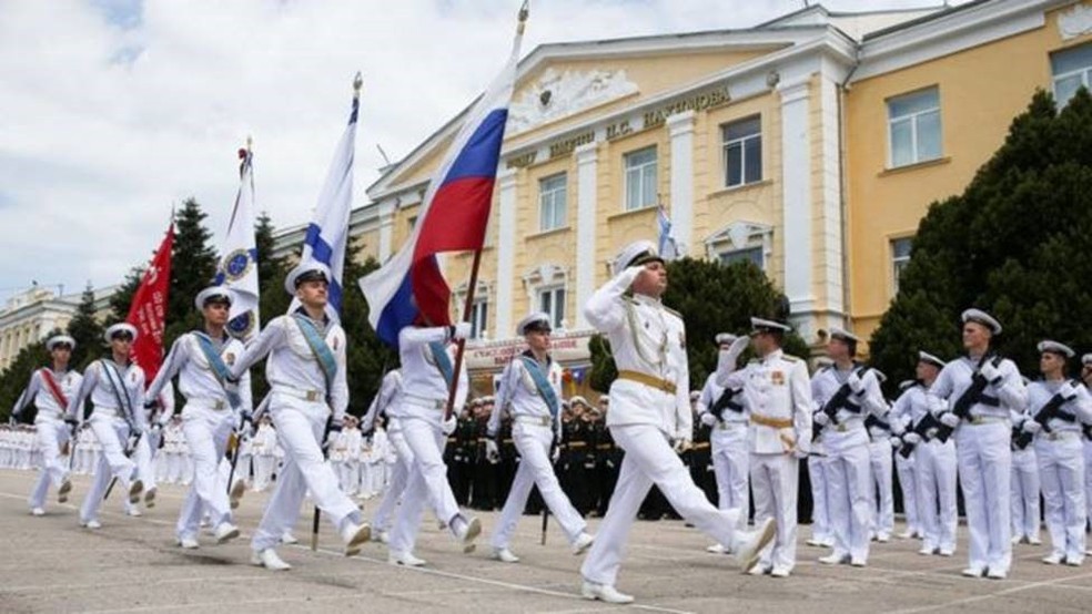 Em 2014, a Rússia anexou a península ucraniana da Crimeia — Foto: Getty Images