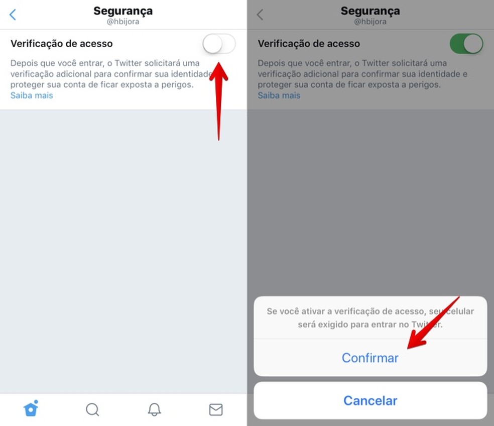 Tirar Autenticação De Dois Fatores Iphone Como Ativar A Verificacao Em Duas Etapas Do Twitter Pelo Celular