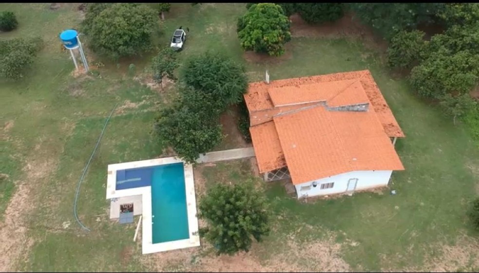Sítio em Teresina está entre os imóveis adquiridos pelo grupo criminoso  — Foto: Divulgação/PC-PI