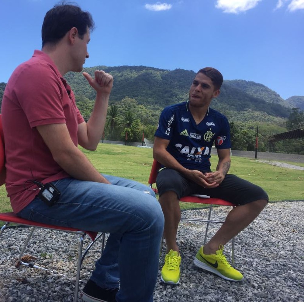 Cuéllar pede Fla pronto para inferno em Barranquilla e avisa: “Téo tá mais calmo”