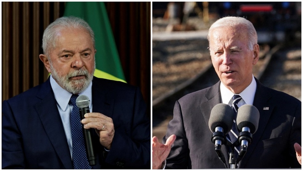 Lula embarca nesta quinta para viagem aos Estados Unidos e encontro com Biden — Foto: Reuters