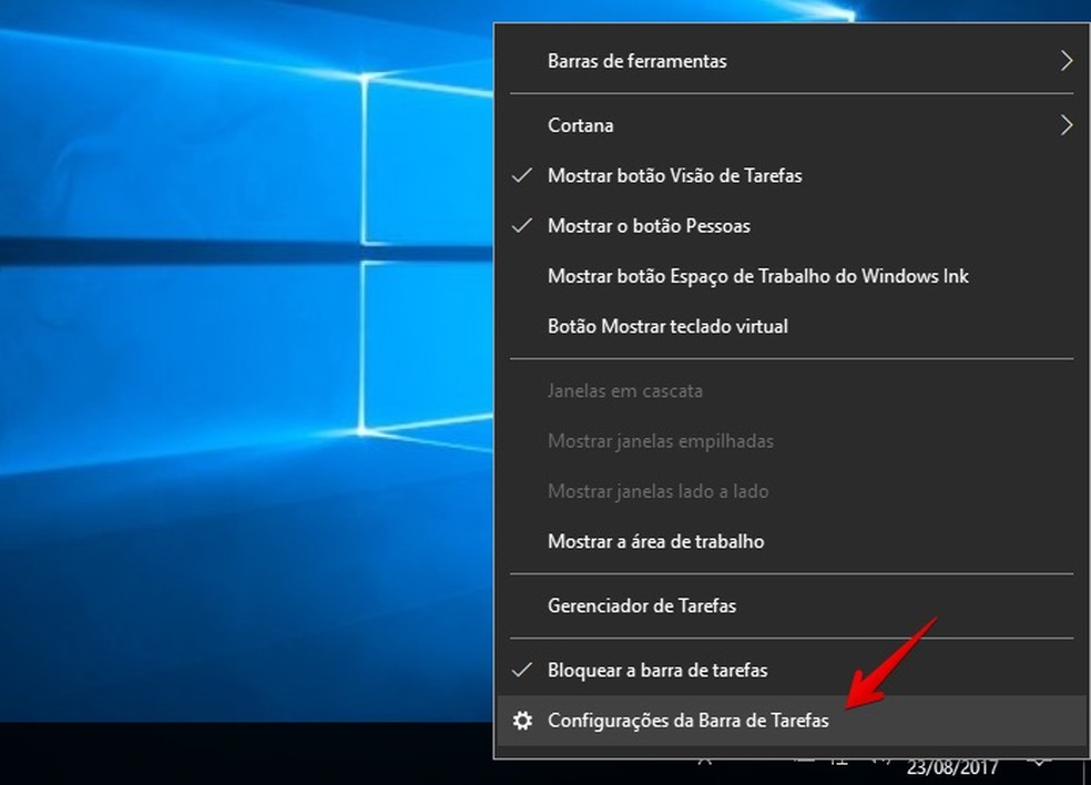 Como Deixar A Sua Barra De Tarefas Personalizada No Windows 10 Downloads Techtudo 9873
