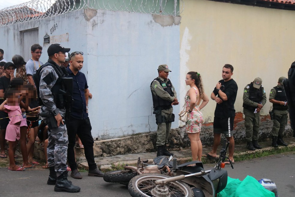 Jovem de 23 anos é morto durante tentativa de assalto em Teresina — Foto: Ilanna Serena/g1 Piauí