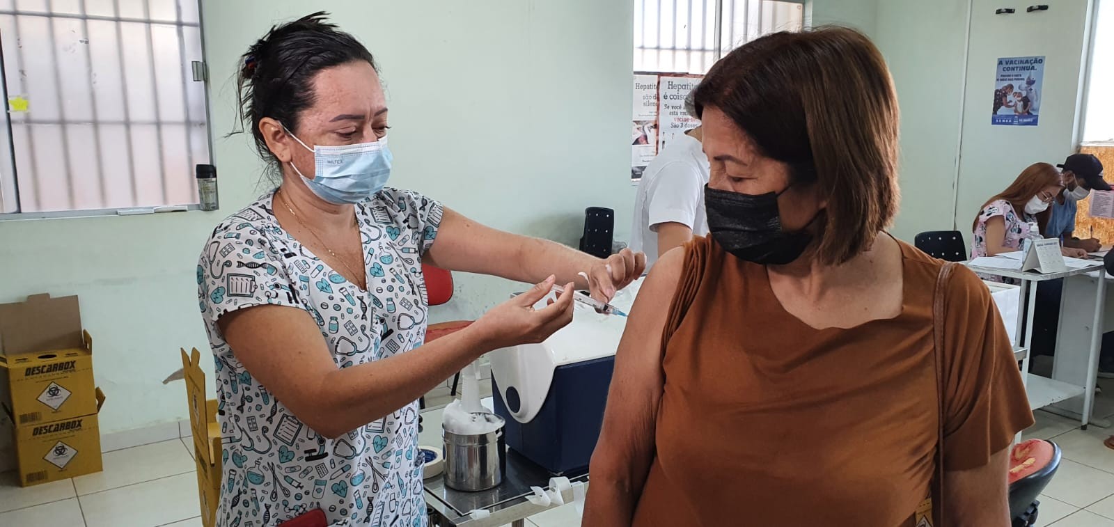 Rio Branco continua com vacinação contra a Covid-19 nesta quinta-feira (29) em Rio Branco