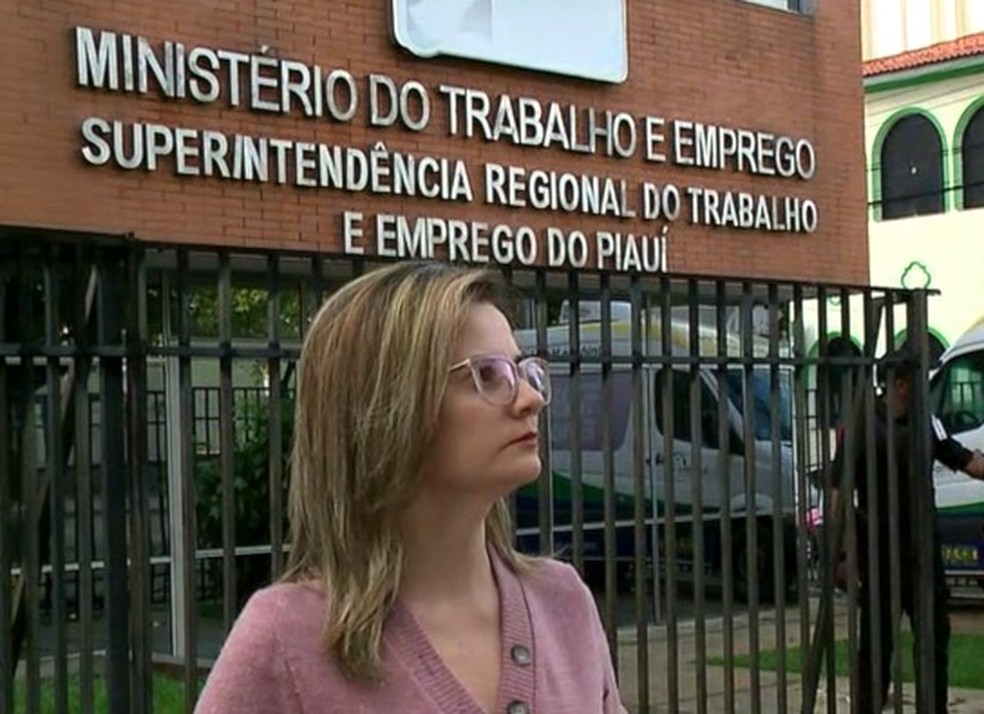 Auditora Fiscal do Trabalho Flávia Lorena Lopes — Foto: Reprodução / TV Clube