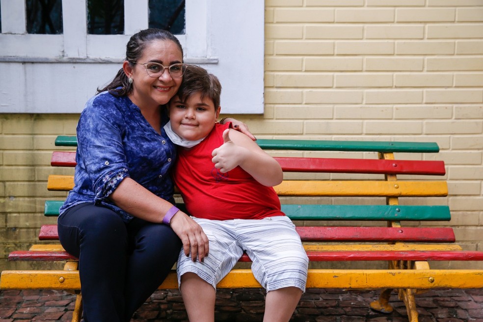 Kaio fez uma rifa com uma bicicleta que ganhou no Natal — Foto: Helene Santos/SVM