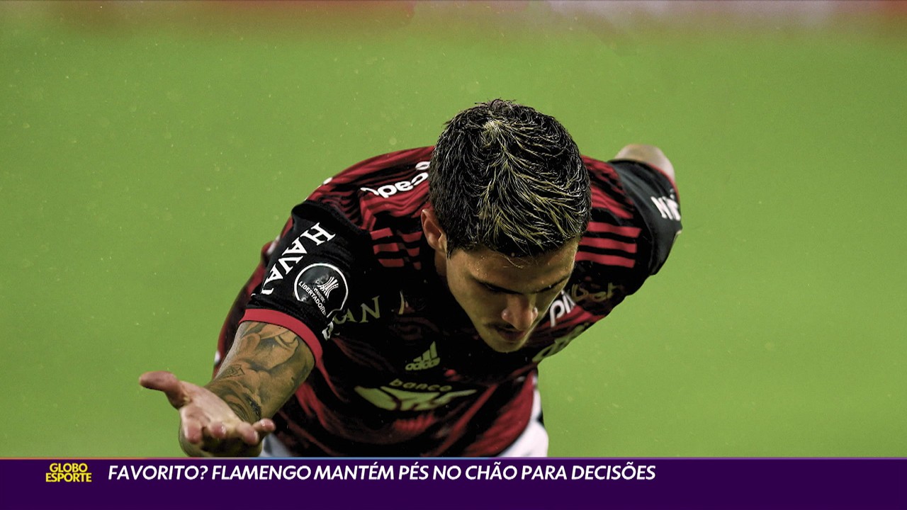 Favorito? Flamengo mantém pés no chão para decisões