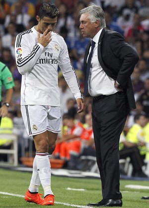 Cristiano Ronaldo - Real Madrid x Atlético de Madrid (Foto: Efeservicios) Cristiano Ronaldo - Real Madrid x Atlético de Madrid (Foto: Efeservicios)