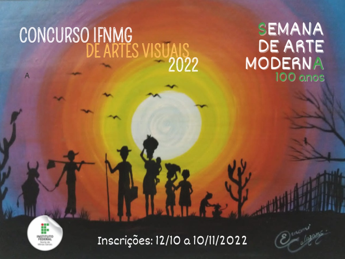 IFNMG promove concurso de artes em comemoração aos 100 anos da Semana de Arte Moderna