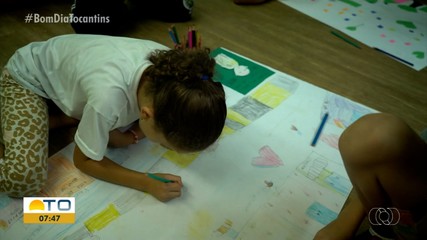 Crianças são criativas na hora de imaginar um mundo ideal