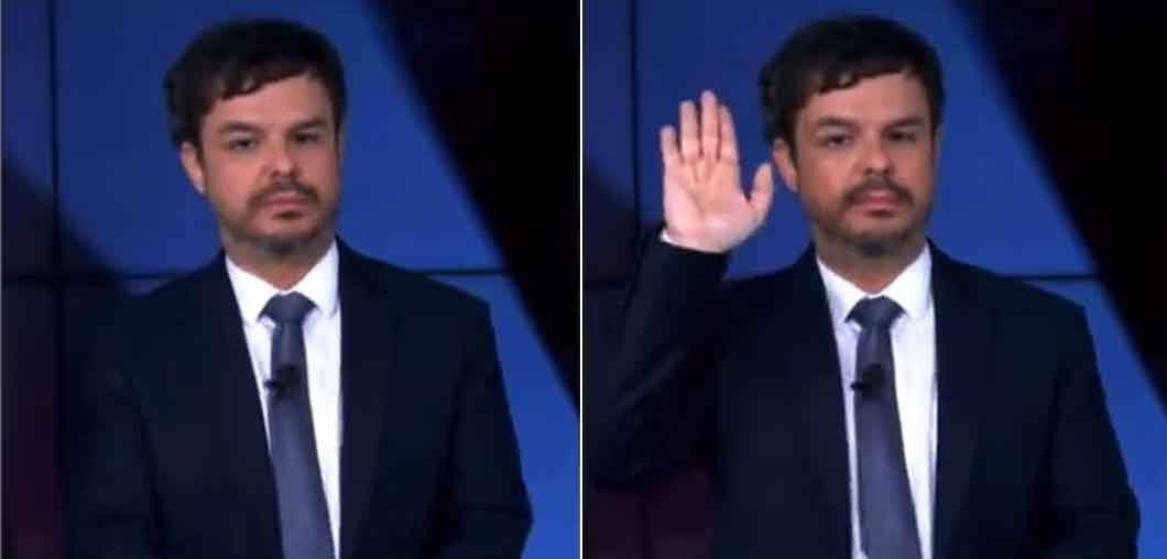 Adrilles e Jovem Pan são investigados pelo MP-SP e podem pagar indenização por suposto gesto nazista