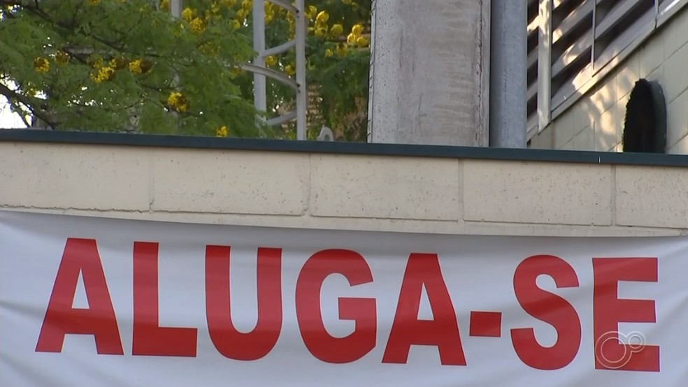 Inflação do aluguel subiu em 2020 — Foto: TV TEM/Reprodução