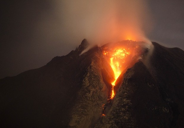 vulcão (Foto: Ulet Ifansasti/Getty Images)