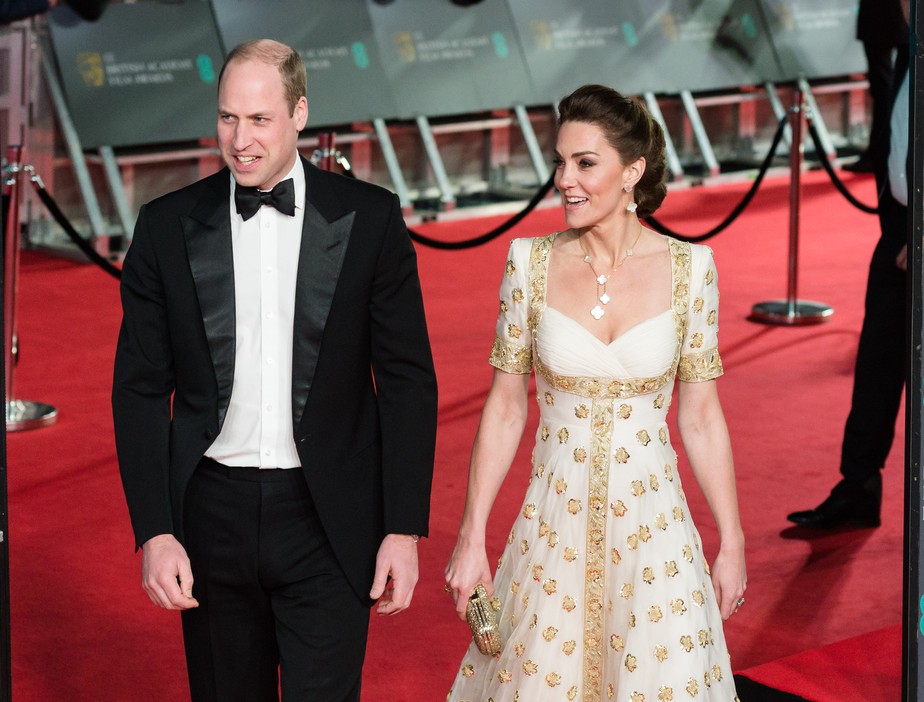 Kate e William no BAFTA em 2020