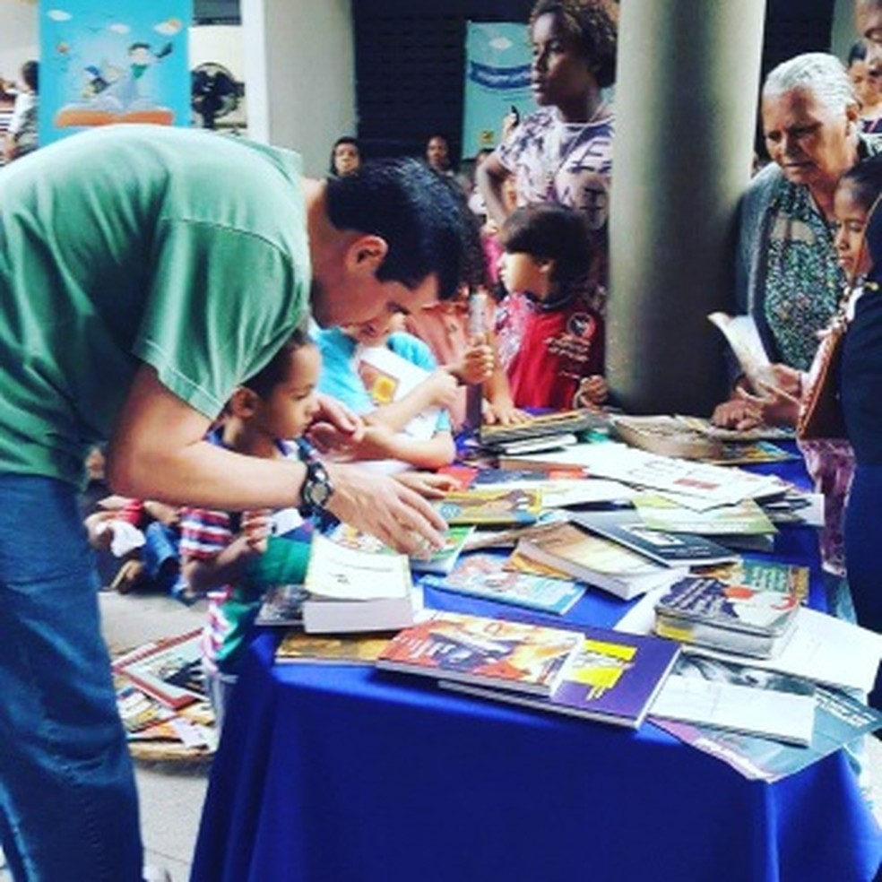 'Banca Troca de Livros' começa na segunda-feira (27) e termina na sexta-feira (3), em Vitória. — Foto: Elizete Caser/Divulgação PMV