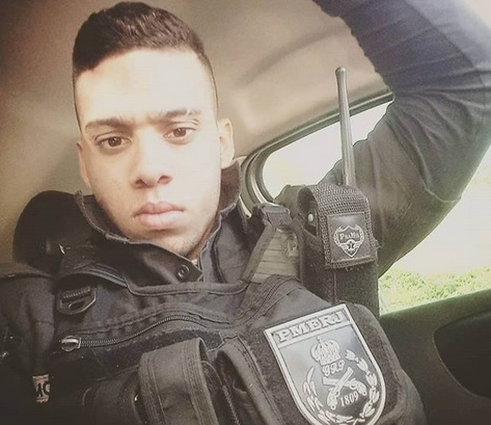 O soldado da PMERJ Gabriel Monteiro — Foto: Reprodução/ Instagram