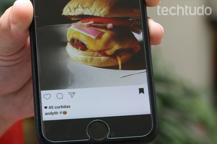 Instagram ganha novo recurso que permite salvar fotos (Foto: Carolina Ochsendorf/TechTudo )