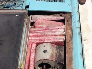 Droga estava escondida na lataria de um veículo (Foto: Divulgação/SSPMA)