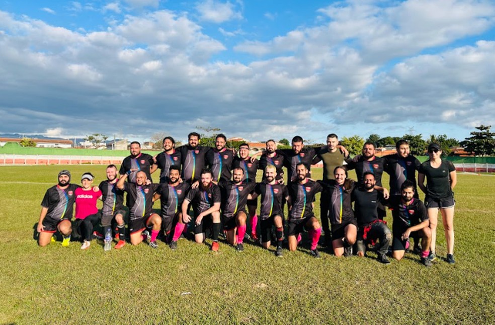 Tamanduás-Bandeira rugby — Foto: Weslley Amorim Moreira/Tamanduás-Bandeira