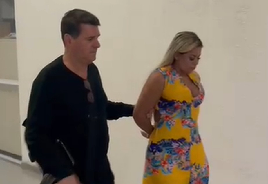 Andreza Cristina, conhecida como 'Bibi Perigosa', foi detida dentro de um shopping em Campo Grande, na Zona Oeste do Rio