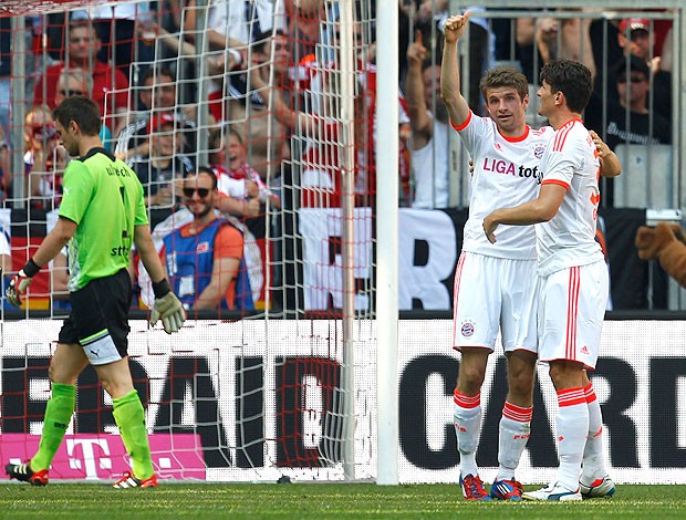Mario Gomez, Bayern Munich x Stuttgart (Foto: AP)