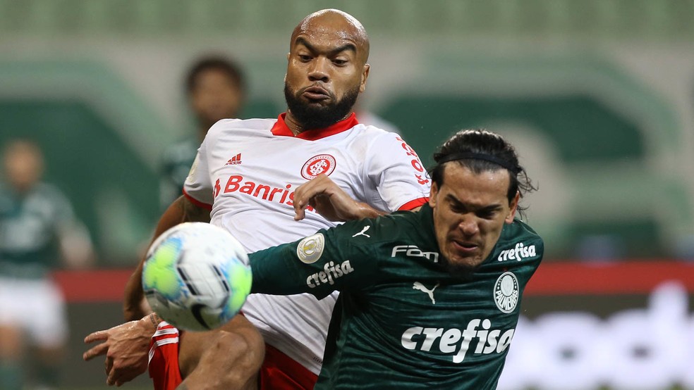 Rodrigo Moledo entrou no time para substituir Zé Gabriel — Foto: César Greco/Ag.Palmeiras