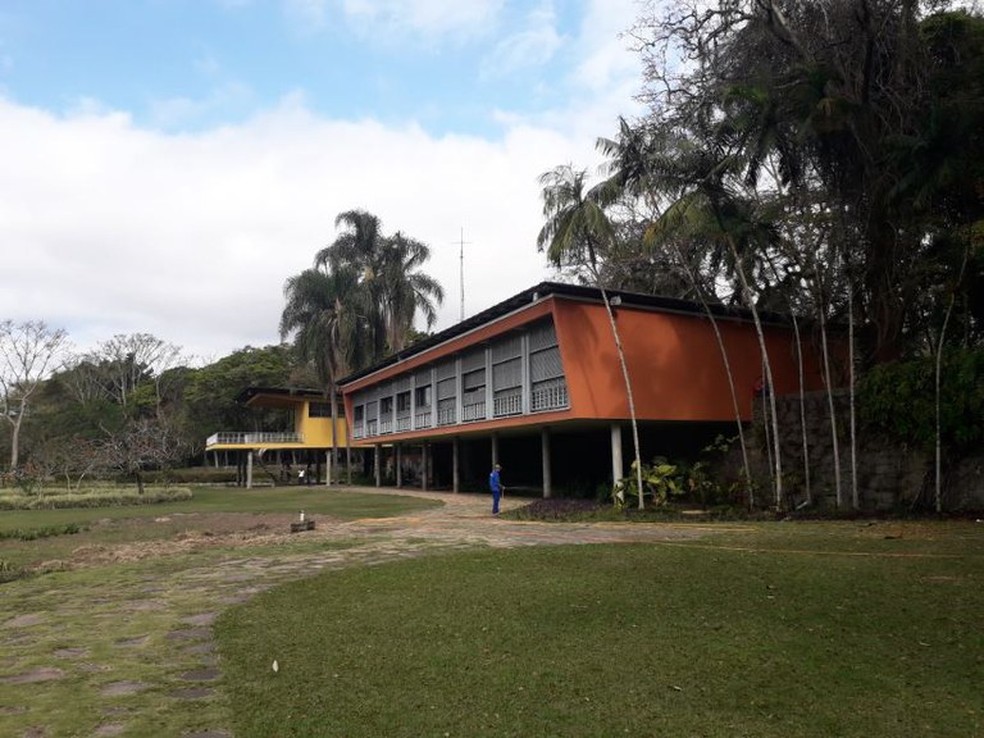 Prédios da Tecelagem Parahyba, em São José, são tombados como patrimônio histórico pelo Iphan — Foto: Olivia Buscariolli/ Iphan