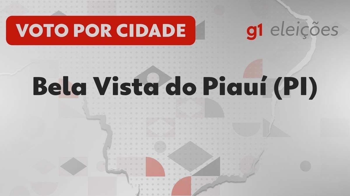 Eleições Em Bela Vista Do Piauí Pi Veja Como Foi A Votação No 1º Turno Piauí G1 