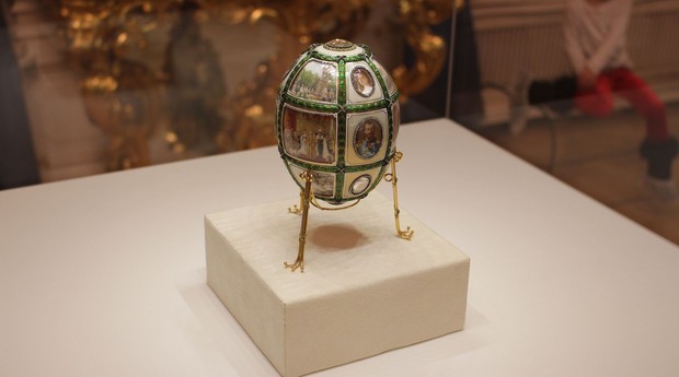 Exemplo de Ovo Fabergé, joia russa (Foto: Guy Fawkes/Wikimedia Commons)