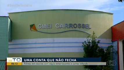 Escolas de Palmas tem vagas remanescentes enquanto outras faltam vaga