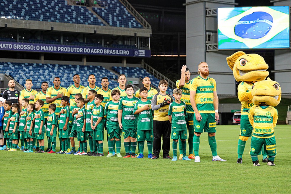 Cuiabá vai para o terceiro jogo na Série A: até aqui, nunca perdeu na estreia  — Foto: AssCom Dourado
