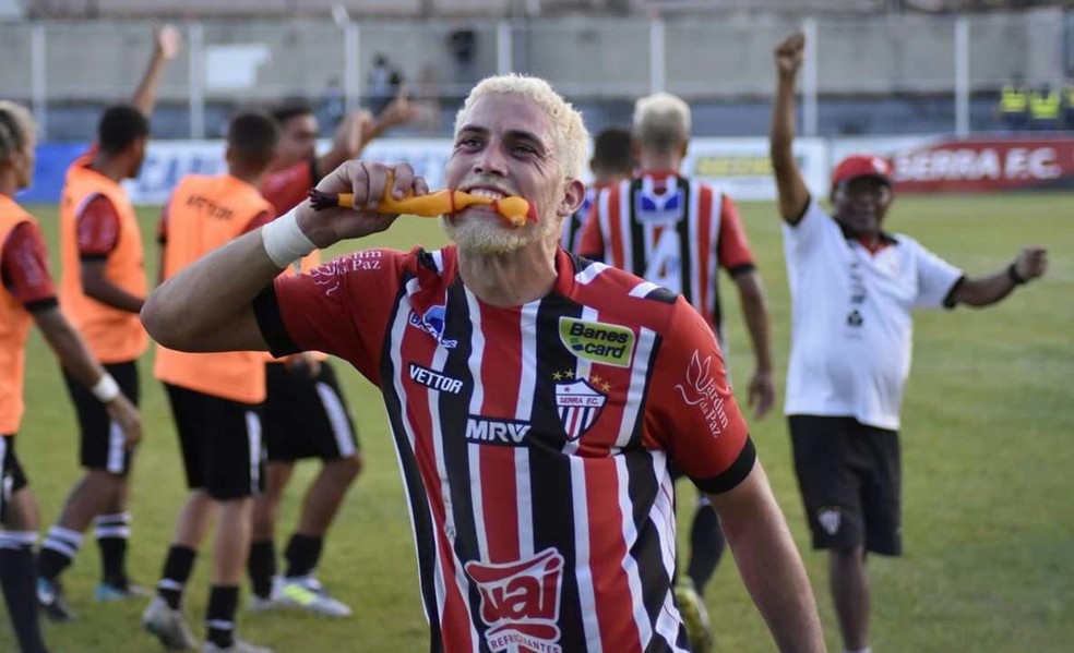 Rael foi campeão capixaba pelo Serra em 2018 — Foto: Adriano Barbosa