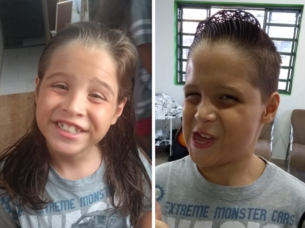 Cabelo menino 2 hotsell anos