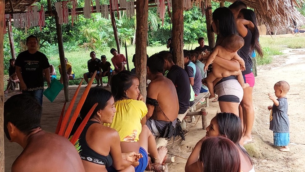 Comunidade Yanomami no Amazonas — Foto: Divulgação