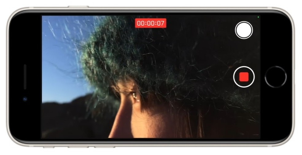 Câmera do iPhone SE 2022 grava vídeos em 4K — Foto: Divulgação/Apple