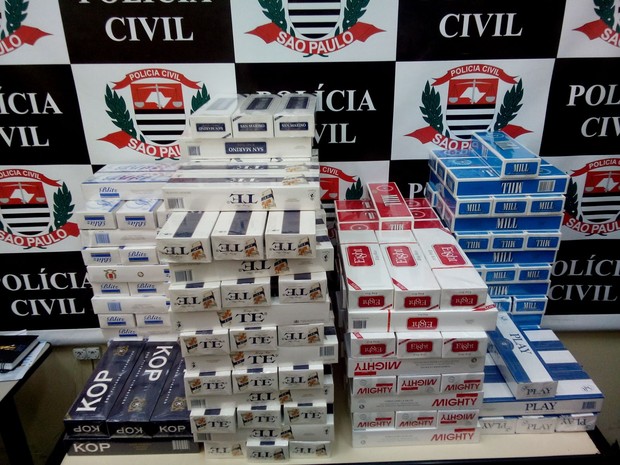 G1 Polícia Civil Apreende Mais De 2 Mil Maços De Cigarros Contrabandeados Notícias Em