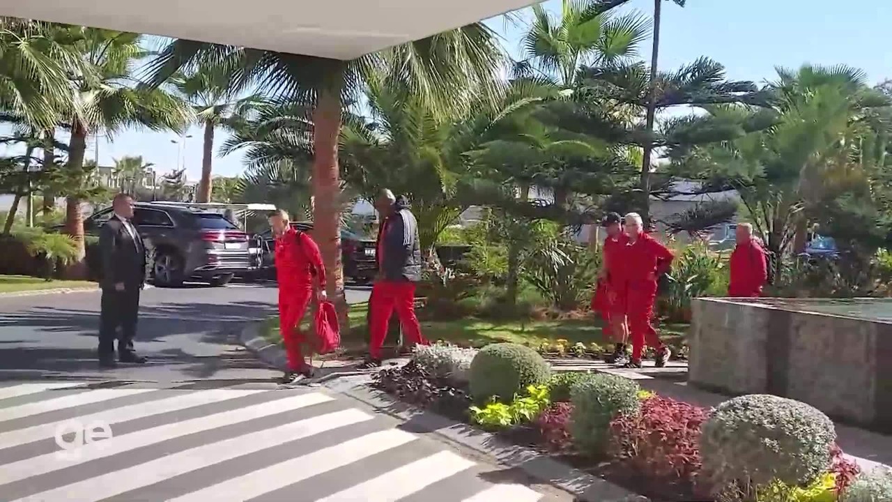 Flamengo chega em hotel no Marrocos para disputar o Mundial de Clubes